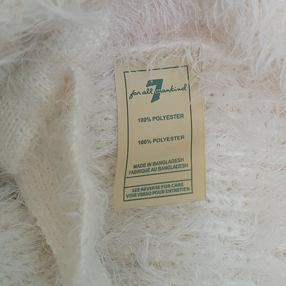 7 For All Mankind Baby Girl Sweater Jeans Set Size 12 Months - Picture 11 of 12